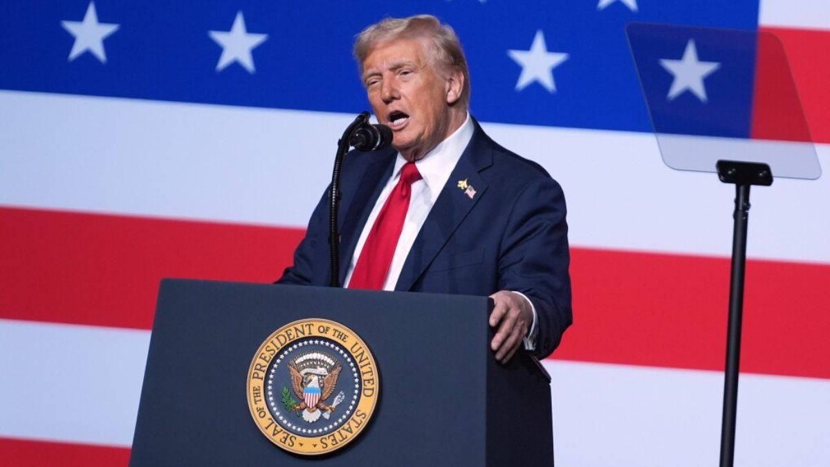 डोनाल्ड ट्रंप, अमेरिका के राष्ट्रपति। - India TV Hindi